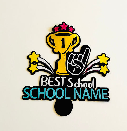 Personalized Best school Topper